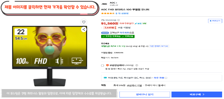 2026 최신 가성비 컴퓨터 모니터 추천 게이밍 사무용 가격대별 BEST 56 15. 알파